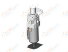 SMC AW40K-N03BD-8Z-B filter/regulator, FILTER/REGULATOR, MODULAR F.R.L.