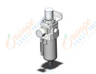 SMC AW40K-N04BDM-8Z-B filter/regulator, FILTER/REGULATOR, MODULAR F.R.L.