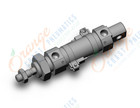 SMC CD85N25-25C-B-A93 cylinder, iso, dbl acting, ISO ROUND BODY CYLINDER, C82, C85