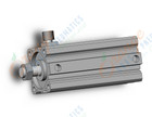 SMC CDBQ2A63-100DCM-RL cyl, compact, locking, sw capable, COMPACT CYLINDER
