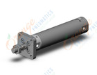 SMC CDG1FA25-75Z-XC6 cg1, air cylinder, ROUND BODY CYLINDER