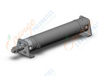 SMC CDG1LA40-200Z-M9BZ cg1, air cylinder, ROUND BODY CYLINDER