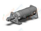SMC CDG1LN40-50Z-M9NSAPC cg1, air cylinder, ROUND BODY CYLINDER