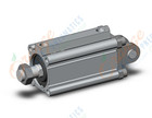 SMC CDQ2D50-75DMZ-M9BW compact cylinder, cq2-z, COMPACT CYLINDER