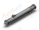 SMC NCDME075-0400-M9PZ ncm, air cylinder, ROUND BODY CYLINDER
