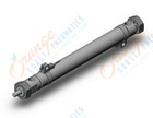 SMC NCDME075-0550-M9PSAPC ncm, air cylinder, ROUND BODY CYLINDER
