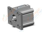 SMC NCDQ2KF63-25DZ compact cylinder, ncq2-z, COMPACT CYLINDER