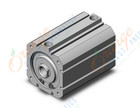 SMC NCDQ8AZ200-250C compact cylinder, ncq8, COMPACT CYLINDER