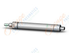 SMC NCMC125-0600C-X155US ncm, air cylinder, ROUND BODY CYLINDER