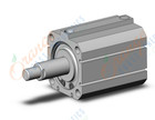 SMC NCQ8B200-125TM compact cylinder, ncq8, COMPACT CYLINDER