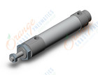 SMC MQMLB25-60D cylinder, low friction, LOW FRICTION CYLINDER