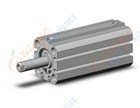 SMC NCDQ8N075-087T compact cylinder, ncq8, COMPACT CYLINDER