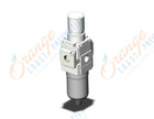 SMC AW20-N01-1NRZ-B filter/regulator, FILTER/REGULATOR, MODULAR F.R.L.