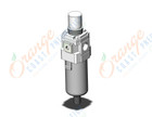 SMC AW40-N04C-1RZ-B filter/regulator, FILTER/REGULATOR, MODULAR F.R.L.