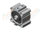 SMC CQ2B80TF-20DZ-XB6 compact cylinder, cq2-z, COMPACT CYLINDER