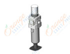 SMC AW30-02DE-N-B filter/regulator, FILTER/REGULATOR, MODULAR F.R.L.