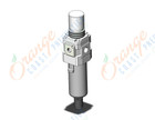 SMC AW30-F02D-R-B filter/regulator, FILTER/REGULATOR, MODULAR F.R.L.