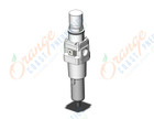 SMC AW60-10D-6R-B filter/regulator, FILTER/REGULATOR, MODULAR F.R.L.