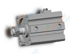 SMC CDBQ2A63-20DCM-HN cyl, compact, locking, sw capable, COMPACT CYLINDER