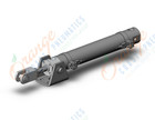 SMC CDG1UN20-125Z-NW-M9PWSAPC cg1, air cylinder, ROUND BODY CYLINDER