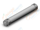 SMC CDM2BZ40-200FZ cylinder, air, ROUND BODY CYLINDER