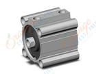 SMC CDQ2B80-40DCZ-L compact cylinder, cq2-z, COMPACT CYLINDER