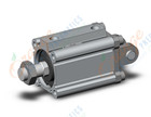 SMC CDQ2D40-30DCMZ-M9NL compact cylinder, cq2-z, COMPACT CYLINDER