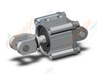 SMC CDQ2D80-15DMZ-W compact cylinder, cq2-z, COMPACT CYLINDER