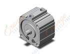 SMC NCDQ8BZ400-150M compact cylinder, ncq8, COMPACT CYLINDER