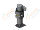 SMC AW20-F02B-N-A filter/regulator, FILTER/REGULATOR, MODULAR F.R.L.