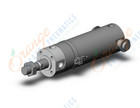 SMC CDG1TN40-75Z-M9BWLS cg1, air cylinder, ROUND BODY CYLINDER