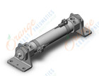 SMC CDM2L25-100AFZ-M9NZ cylinder, air, ROUND BODY CYLINDER