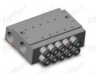 SMC SS0755-05N3NC plug lead base mount bar manifold, 3 PORT SOLENOID VALVE