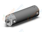 SMC CDG1BA40-75FZ cg1, air cylinder, ROUND BODY CYLINDER