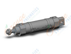SMC CDM2YE40-75Z-M9PWSDPC cylinder, air, ROUND BODY CYLINDER