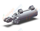 SMC CKG1A63-125YZ-P3DWASC clamp cylinder, CLAMP CYLINDER