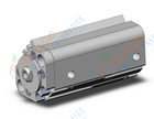 SMC NCDQ2KB16-25DZ-M9BZ compact cylinder, ncq2-z, COMPACT CYLINDER