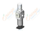 SMC AW20-N02E-NRZ-B filter/regulator, FILTER/REGULATOR, MODULAR F.R.L.