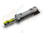 SMC C85N20-10NV cylinder, iso, dbl acting, ISO ROUND BODY CYLINDER, C82, C85