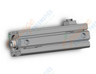 SMC CDBQ2A32-75DC-HN-M9BWL cyl, compact, locking, sw capable, COMPACT CYLINDER