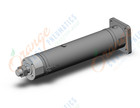 SMC CDG3GN50-200-M9N-C cg3, air cylinder short type, ROUND BODY CYLINDER