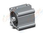 SMC CQ2A63TN-40DCZ compact cylinder, cq2-z, COMPACT CYLINDER