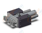 SMC MLGCLB40TN-75-D mlgc, guide cylinder/fine lock, GUIDED CYLINDER W/LOCK