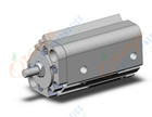 SMC NCDQ2KB16-15DMZ-M9PSAPC compact cylinder, ncq2-z, COMPACT CYLINDER
