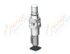 SMC AW60K-F06D-8R-B filter/regulator, FILTER/REGULATOR, MODULAR F.R.L.