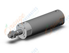 SMC CDG1ZN40-75Z-XC37 cg1, air cylinder, ROUND BODY CYLINDER