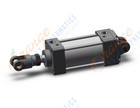 SMC MBD63TN-75Z-W cylinder, mb-z, tie rod, TIE ROD CYLINDER