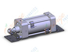 SMC NCDA1L325-0400-M9BM cylinder, nca1, tie rod, TIE ROD CYLINDER