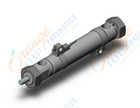 SMC NCDME075-0200-M9PL ncm, air cylinder, ROUND BODY CYLINDER