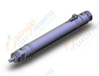 SMC NCDME106-0600A-M9BWL ncm, air cylinder, ROUND BODY CYLINDER